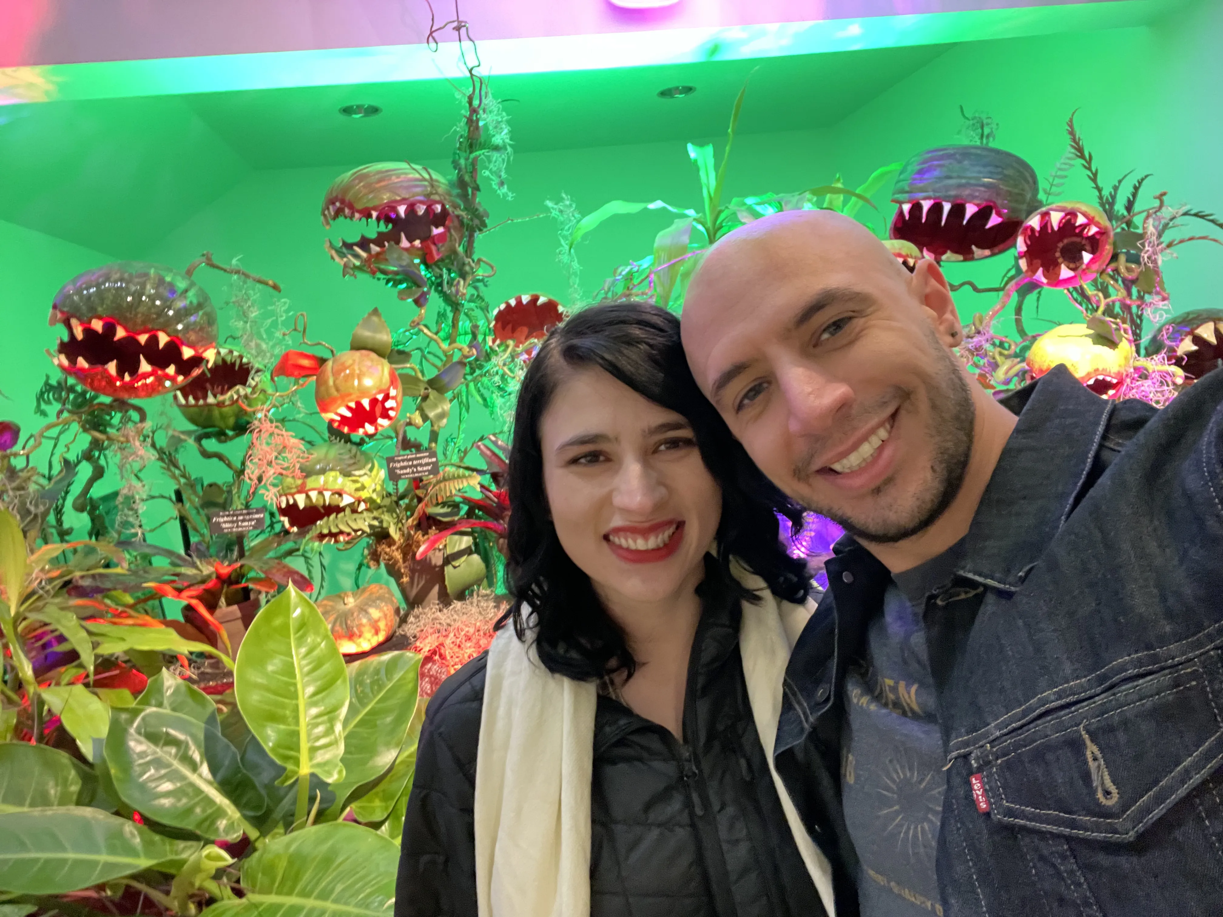 Caeli and Jared at Newfields